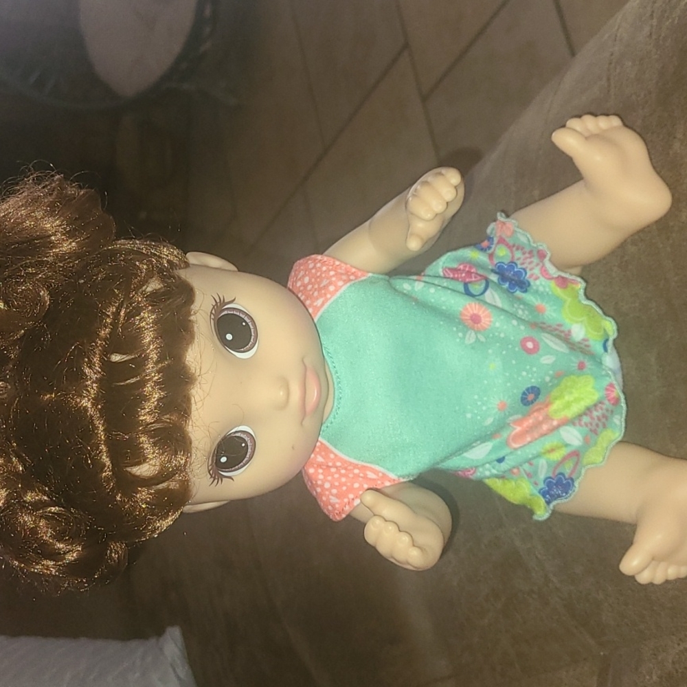 Potty dance baby doll